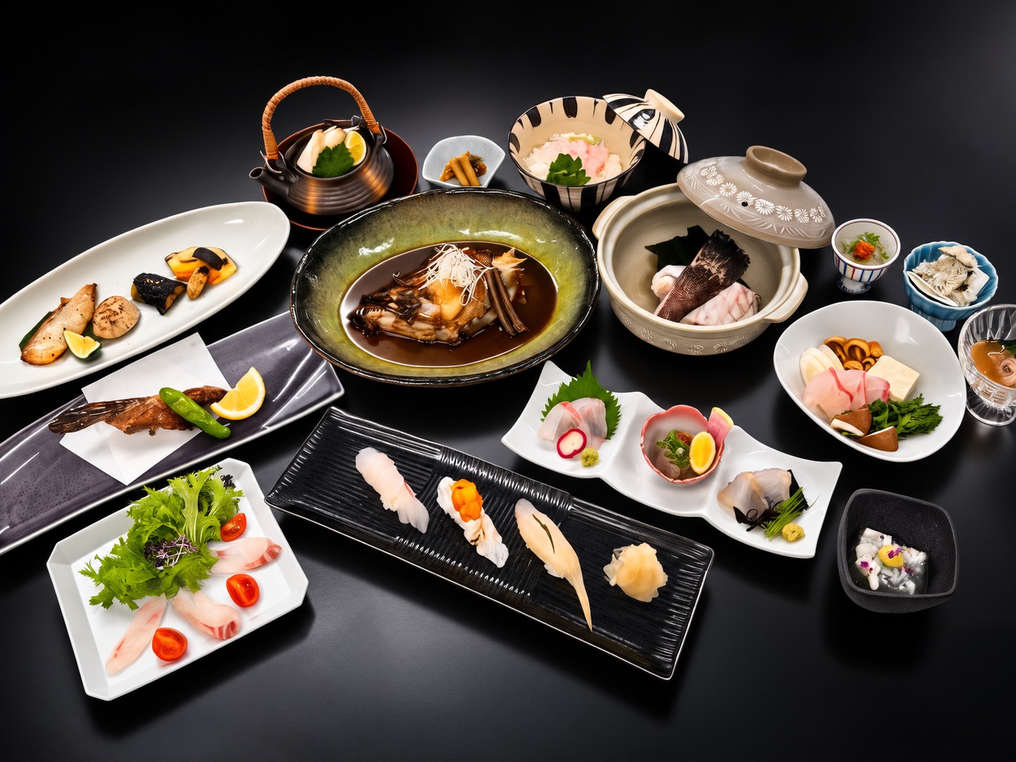 九絵づくし(くえづくし)全14品のコース料理
